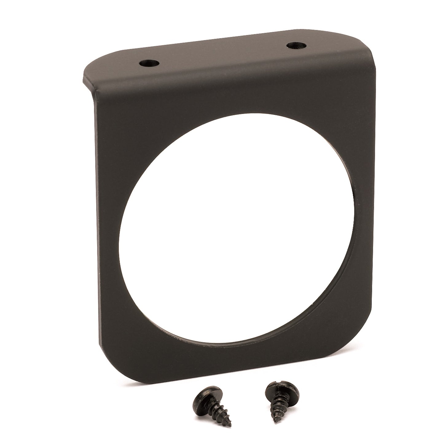 GAUGE MOUNTING PANEL SINGLE 2-5/8 In.  BLACK ALUMINUM
