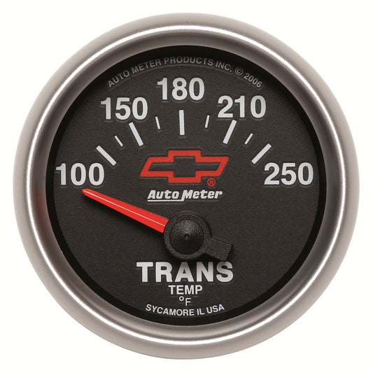 AutoMeter 2-1/16 In. TRANSMISSION TEMPERATURE 100-250 Fahrenheit GM BLACK