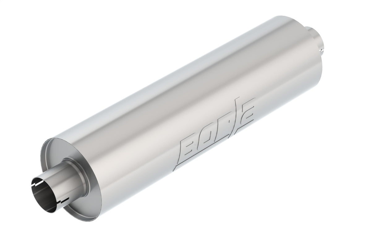 Borla Specialty Muffler Heavy Duty (Truck) 2.75in Center Inlet/ 2.75in Center Outlet 6.75in Round...