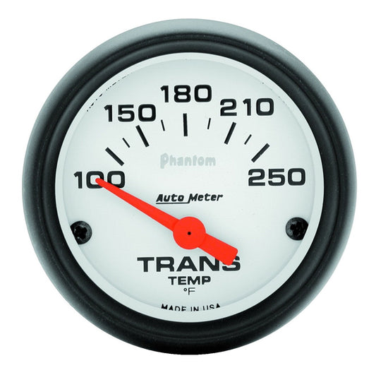 AutoMeter 2-1/16 In. TRANSMISSION TEMPERATURE 100-250 Fahrenheit PHANTOM