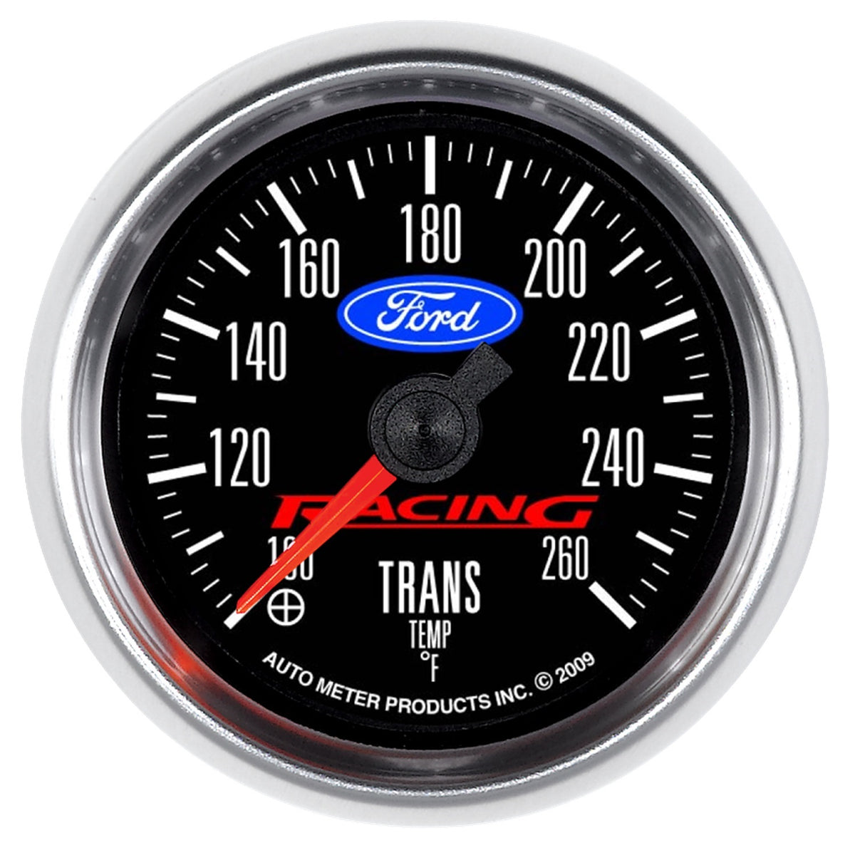 AutoMeter 2-1/16 In. TRANSMISSION TEMPERATURE 100-260 Fahrenheit FORD RACING