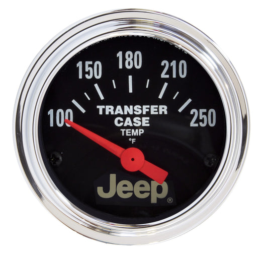 AutoMeter 2-1/16 In. TRANSFER CASE TEMPERATURE 100-250 Fahrenheit JEEP
