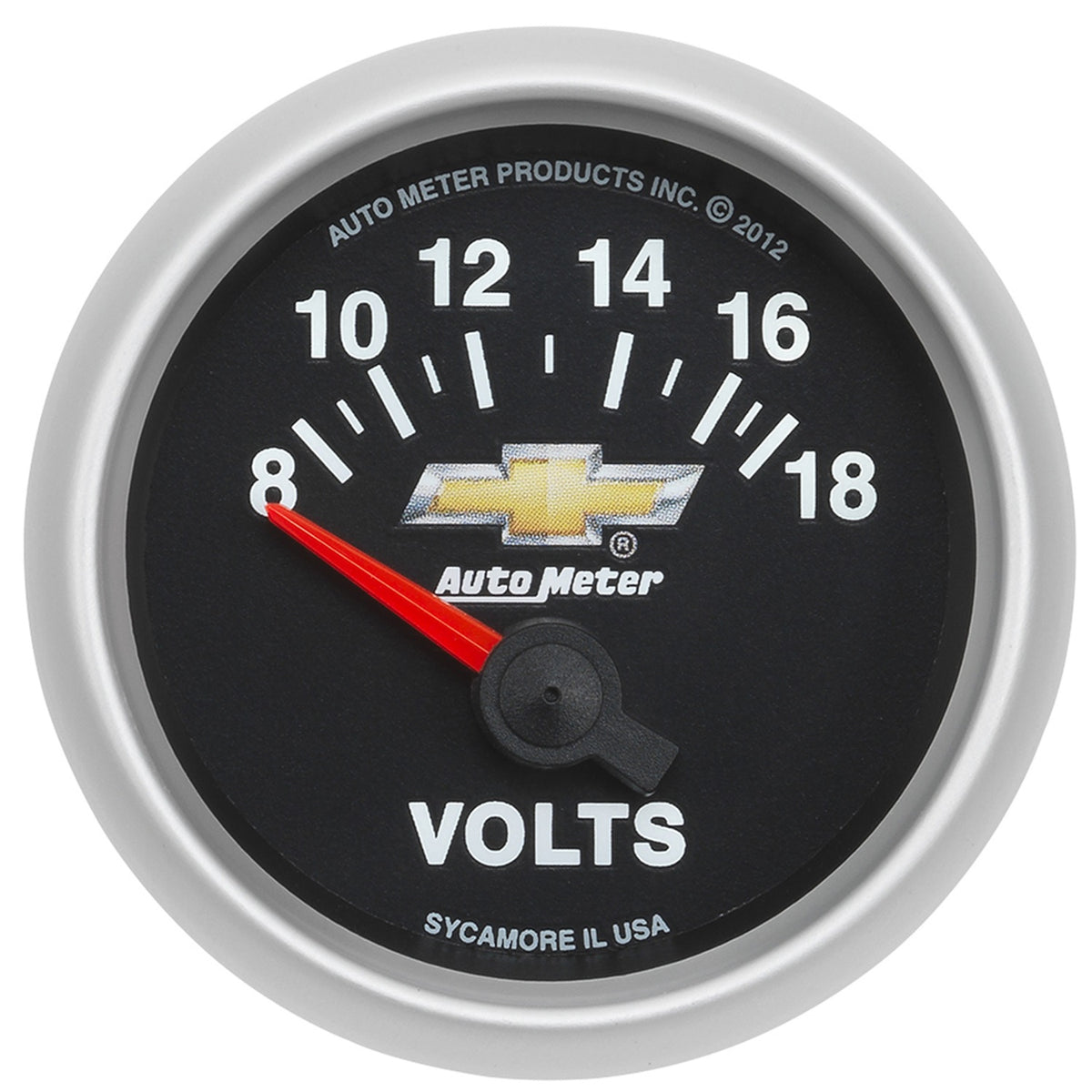AutoMeter 2-1/16 In. VOLTMETER 18V ELECTRIC GM COPO CAMARO