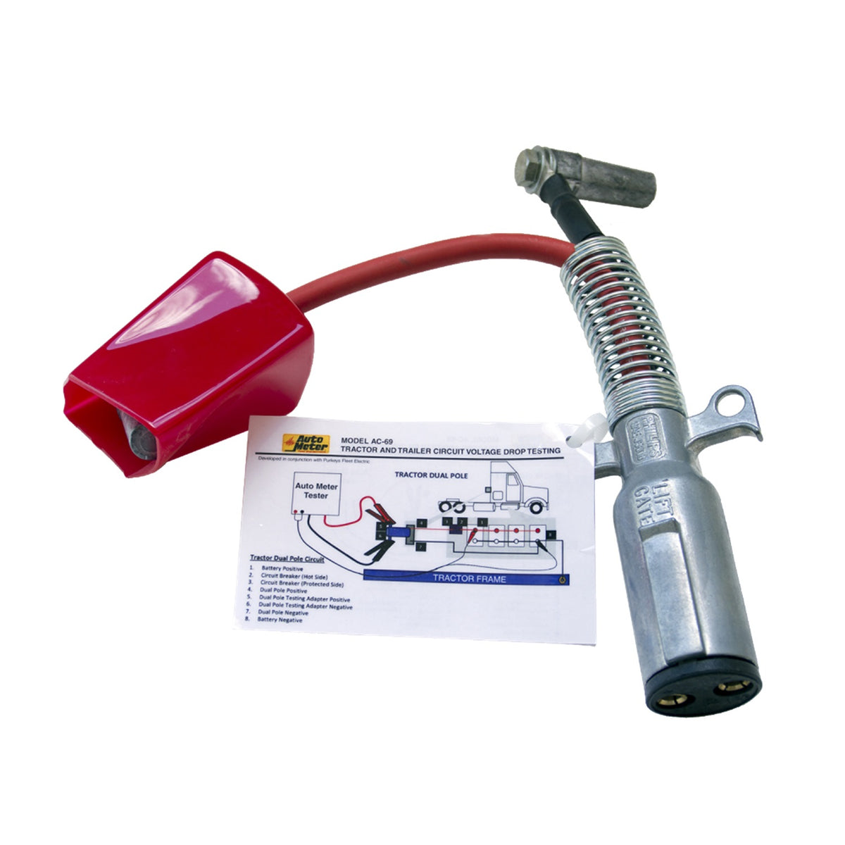 AutoMeter ADAPTER DUAL POLE TRACTOR & TRAILER