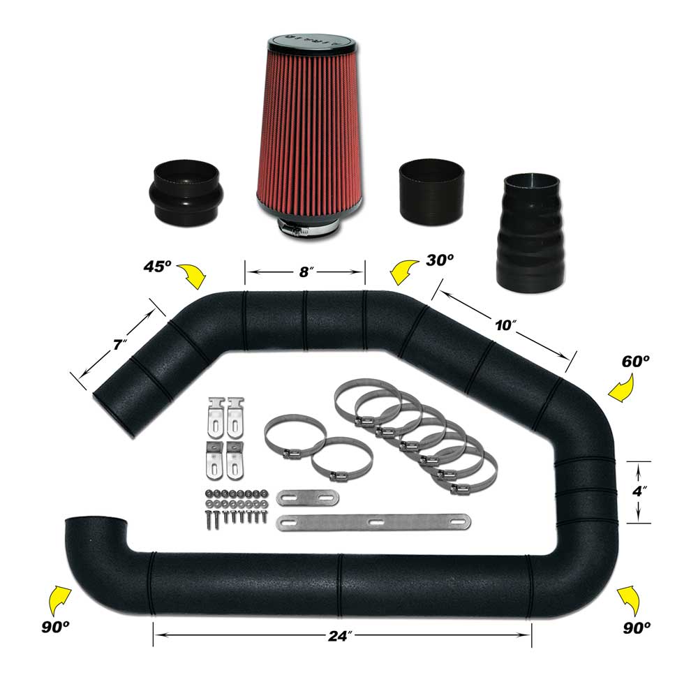 AIRAID AIR-101-301 Universal Air Intake Kit