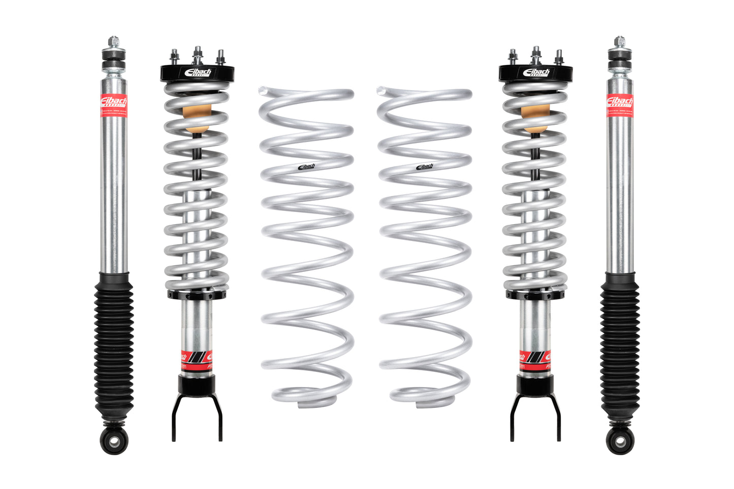 PRO-TRUCK COILOVER STAGE 2 - Front Coilovers + Rear Shocks + Pro-Lift-Kit Spring